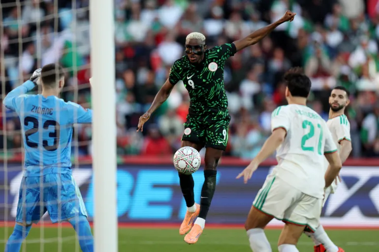 AFCON 2025: Osimhen and Adams on target as Nigeria beat Algeria 2-0 to book semi-final berth