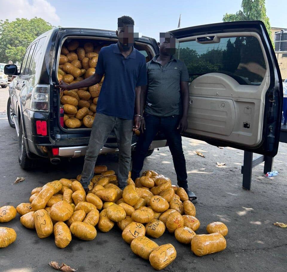 Tema Police intercept over 1600 parcels of suspected drugs; two suspects arrested