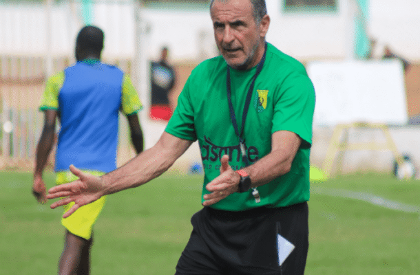 ‎Oti Manu hails Fritz Schmid’s impact as Gold Stars chase historic win over Hearts