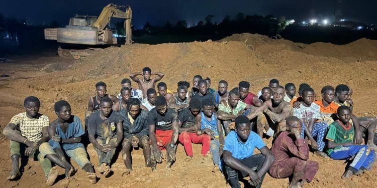 NAIMOS arrests 1,900 suspected iIllegal miners – Lands Ministry NAIMOS arrests 1,900 suspected iIllegal miners – Lands Ministry