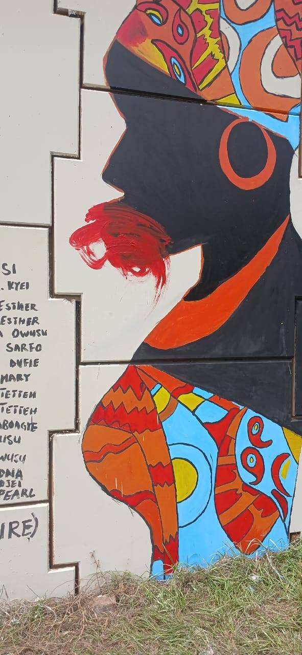 Asokwa interchange students’ artwork defaced, police on manhunt for perpetrators