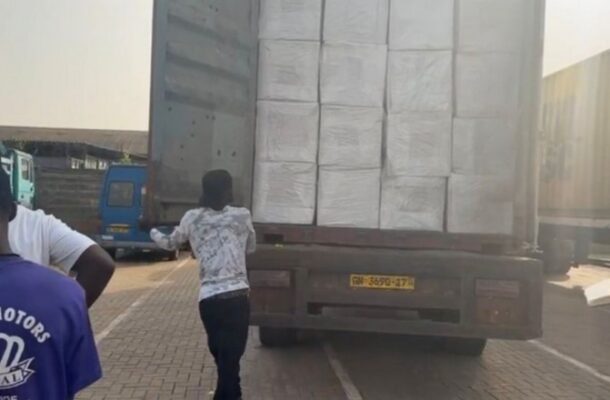 Nine public officers arrested after massive tramadol seizure at Tema Port Nine public officers arrested after massive tramadol seizure at Tema Port