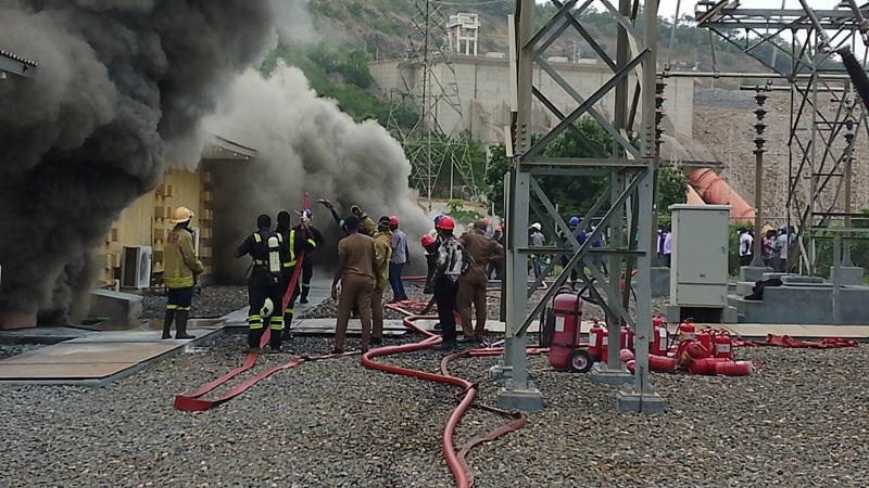 ‘Dumsor’ hits nationwide over fire outbreak at Akosombo substation