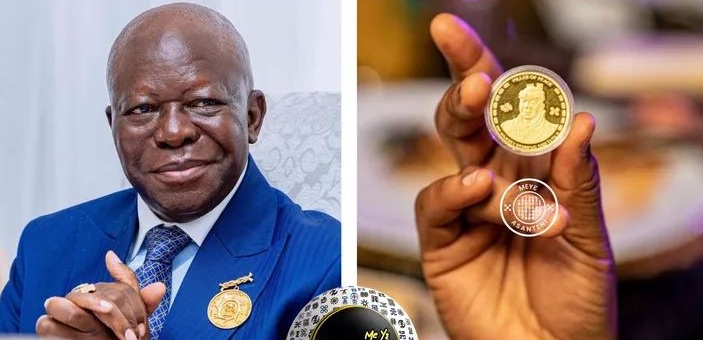 Otumfuo to unveil 24-karat gold coin box with built-in screen at Manhyia Palace