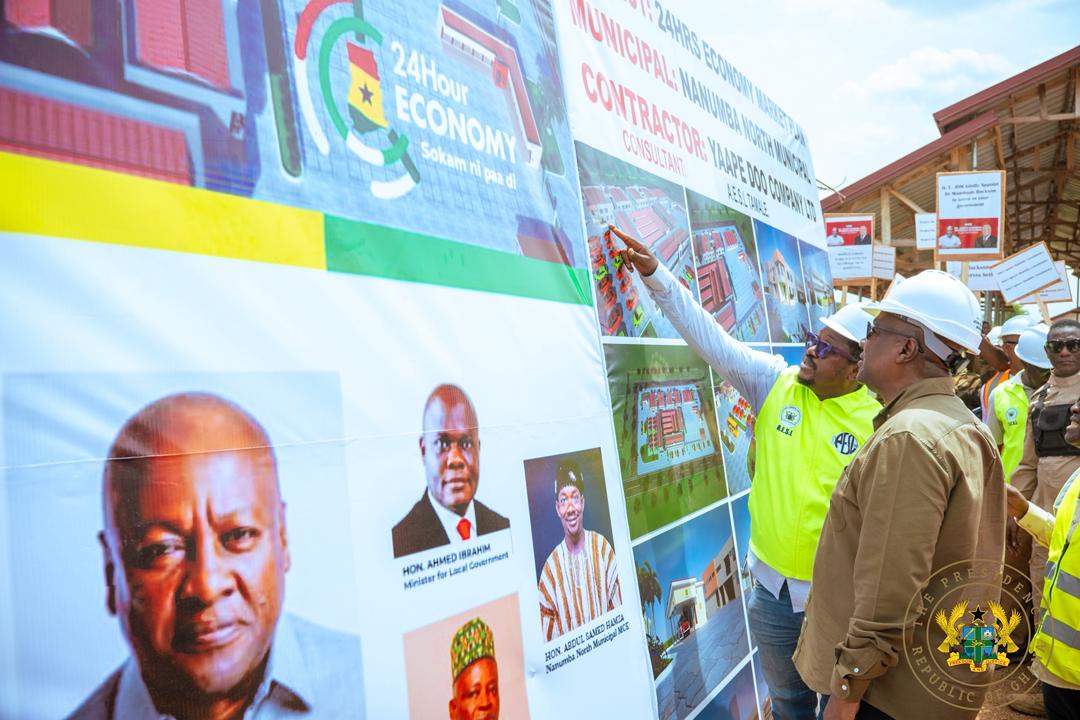 24-hour economy markets designed to stimulate economic growth – Mahama