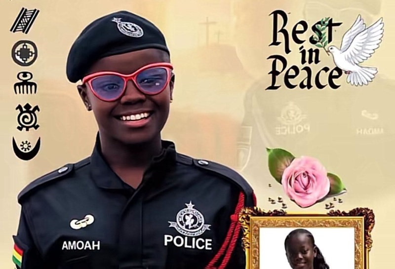 23-year-old Cop, Amoah Bernice dies of stomach ulcer