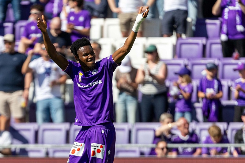 Kelvin Boateng scores again as Austria Vienna beat Hartberg