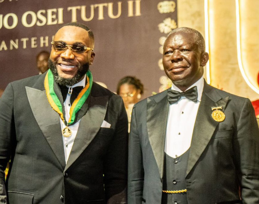 Prophet Uche gets gold medal at Asantehene’s anniversary dinner