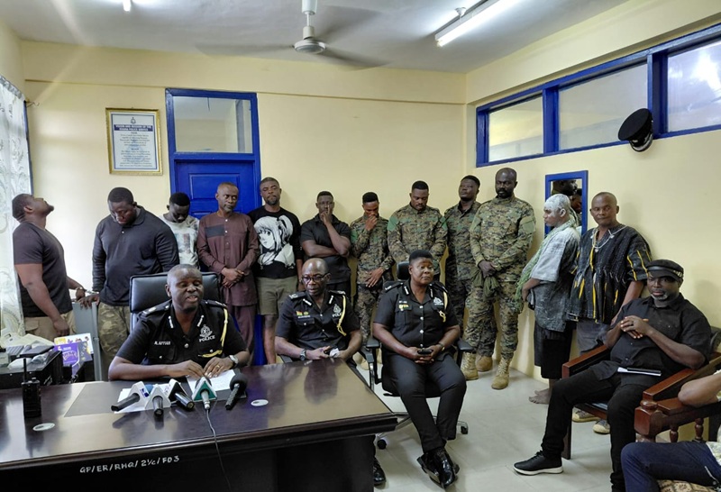 Akuapem South: 11 arrested over Adamorobe chieftaincy dispute