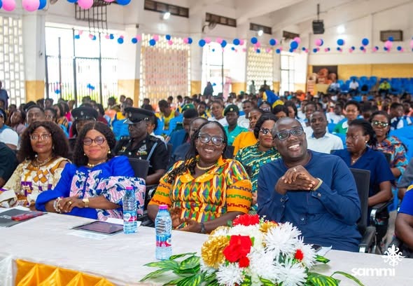Sammi Awuku champions menstrual health awareness at Okuapeman SHS Sammi Awuku champions menstrual health awareness at Okuapeman SHS