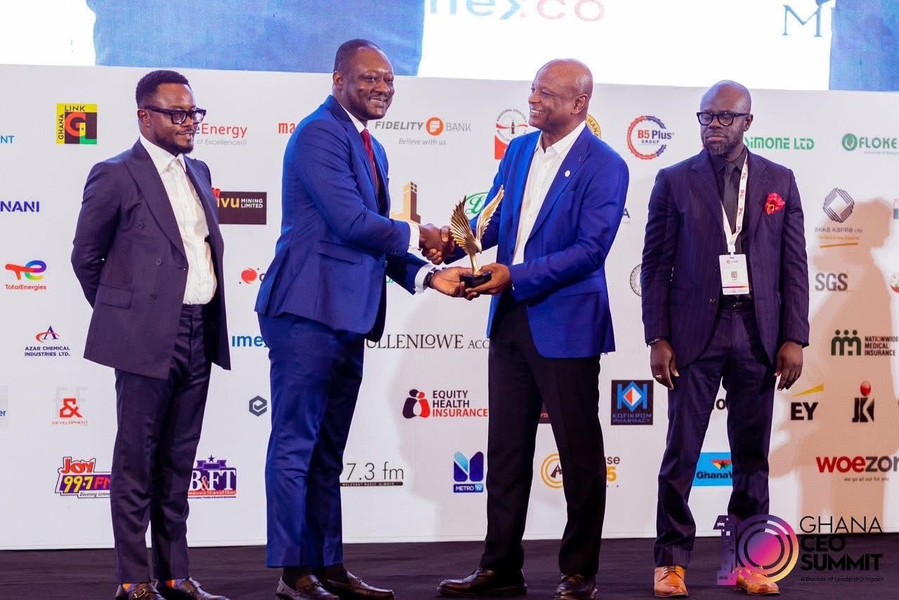 Exceptional TOR MD Honoured for Outstanding Public Sector Leadership at 10th Ghana CEOs Summit