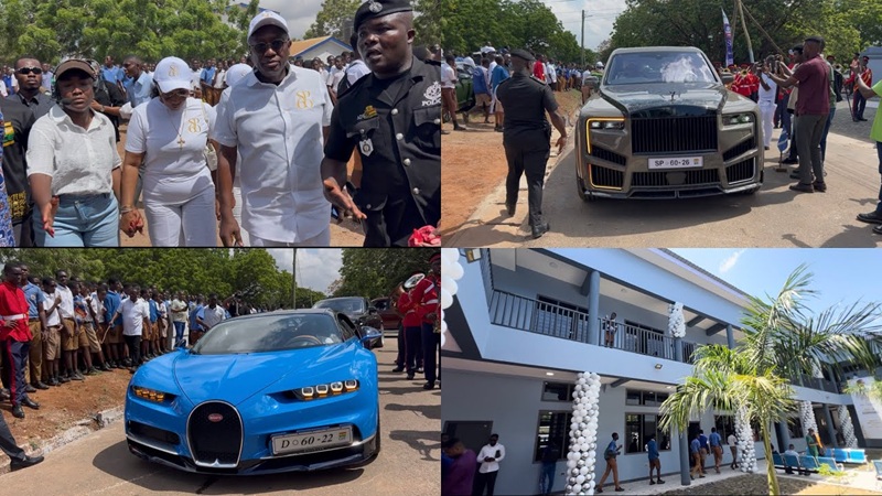 Dr Ofori Sarpong marks 60th birthday with luxury Rolls-Royce, PRESEC dormitory donation