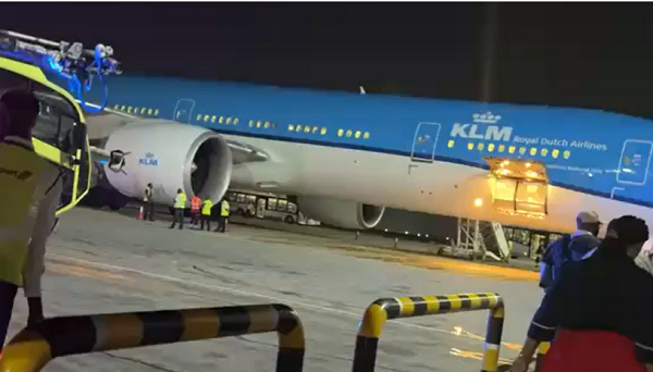 KLM flight forced to land 45 mins after Accra takeoff KLM flight forced to land 45 mins after Accra takeoff