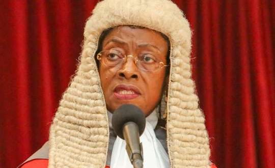Former Chief Justice Sophia Akuffo resigns from Council of State