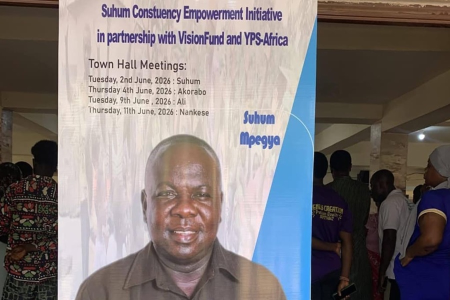 Suhum MP delivers on campaign promise through Constituency Empowerment Initiative Suhum MP delivers on campaign promise through Constituency Empowerment Initiative