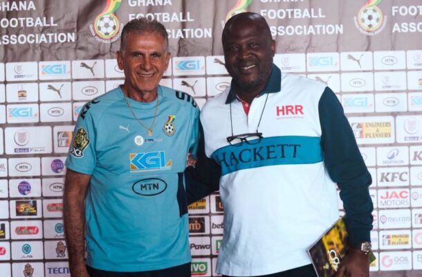 Ibrahim Mahama praises Carlos Queiroz for Black Stars revival