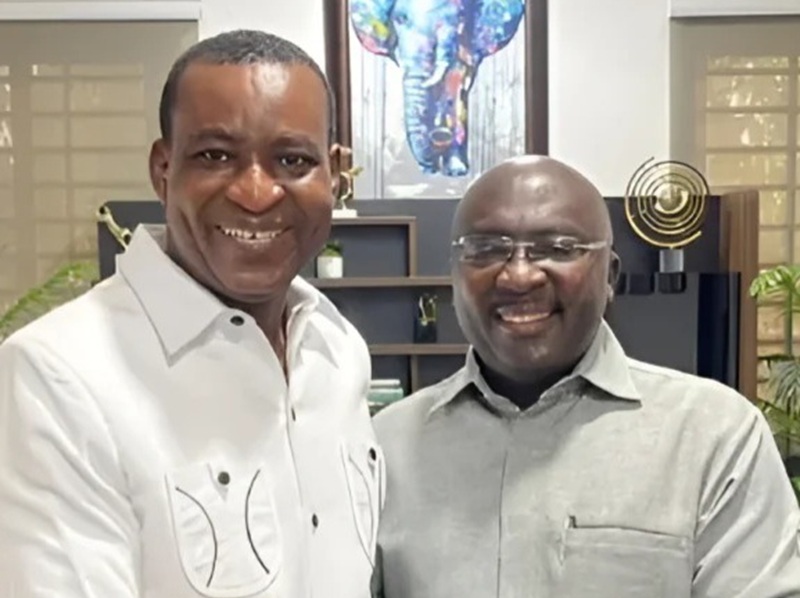 Bawumia storms Nsawam Prison with NPP heavyweights to rally behind Chairman Wontumi