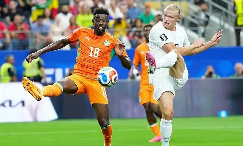 Norway 2-1 Ivory Coast: Erling Haaland scores winner to confirm Norway against Brazil in round 16