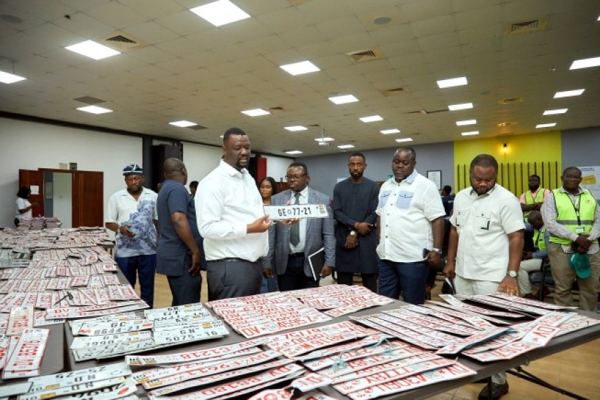 DVLA announces new 2-year target to change vehicle number plates in Ghana DVLA announces new 2-year target to change vehicle number plates in Ghana