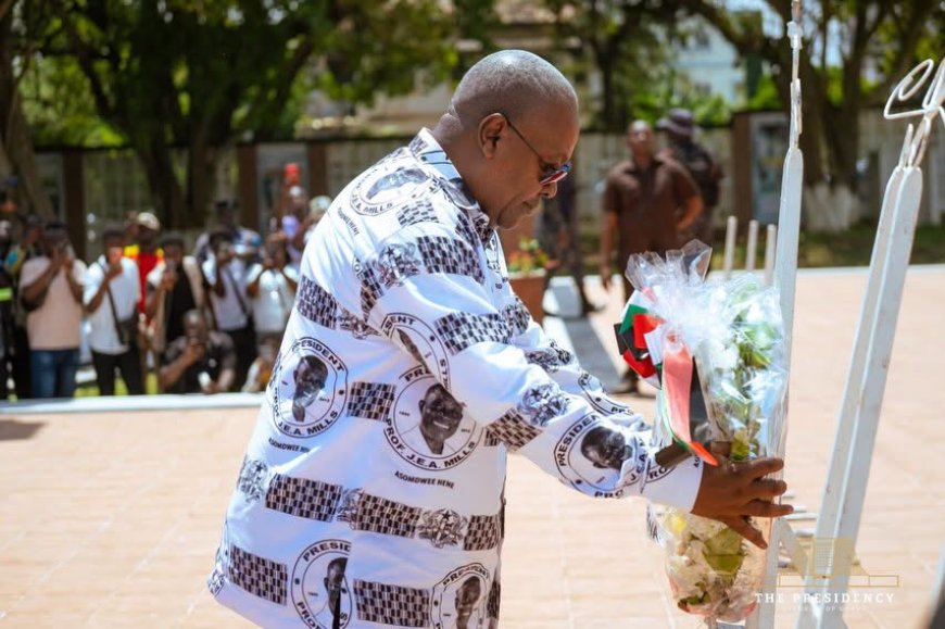 ‘Ghana lost a president, but I lost a mentor and a friend’ – Mahama pays tribute to Atta Mills ‘Ghana lost a president, but I lost a mentor and a friend’ – Mahama pays tribute to Atta Mills
