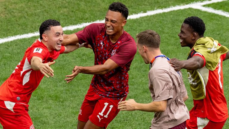 Switzerland down Colombia on penalties to book World Cup quarter-final spot