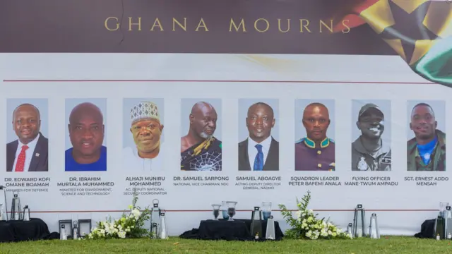 Ghana still mourns and stands with you — Mahama assures families of August 6 helicopter crash victims