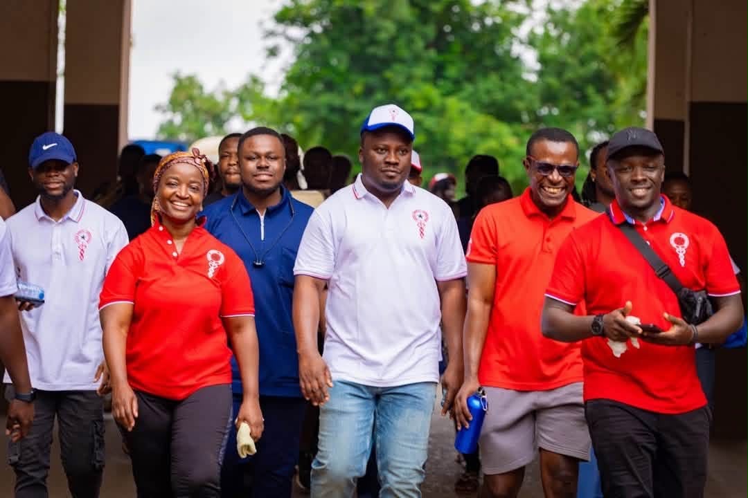Doctors hit Kumasi streets in campaign against lifestyle diseases