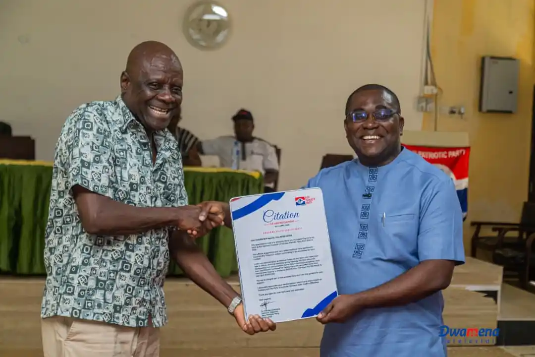 From under GH¢100 to over GH¢30,000: NPP Treasurer honours party executives for financial turnaround