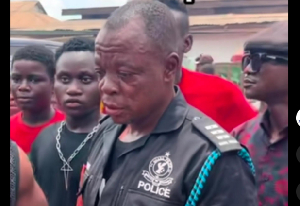 Police officer promoted after bravery during Aboso fire rescue