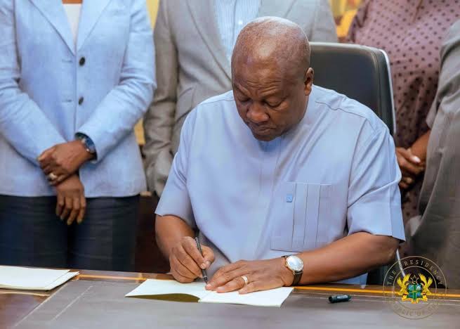 Mahama signs controversial Tribunals Bill into law despite strong opposition