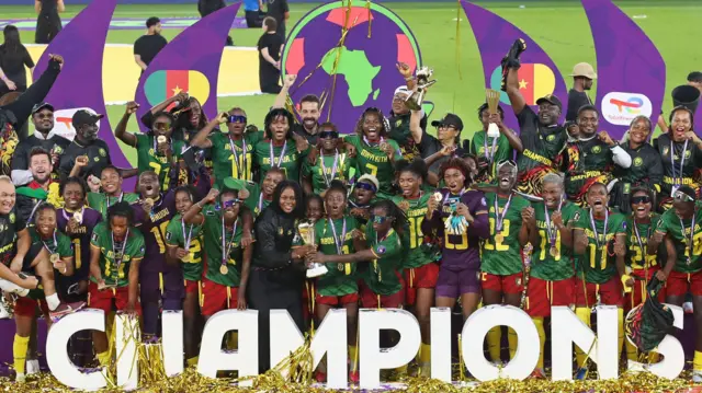 Cameroon crowned champions as Indomitable Lionesses end decades of heartbreak Cameroon crowned champions as Indomitable Lionesses end decades of heartbreak