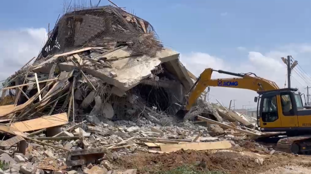 Stan Dogbe orders restoration of Kpeshie Lagoon after demolition exercise