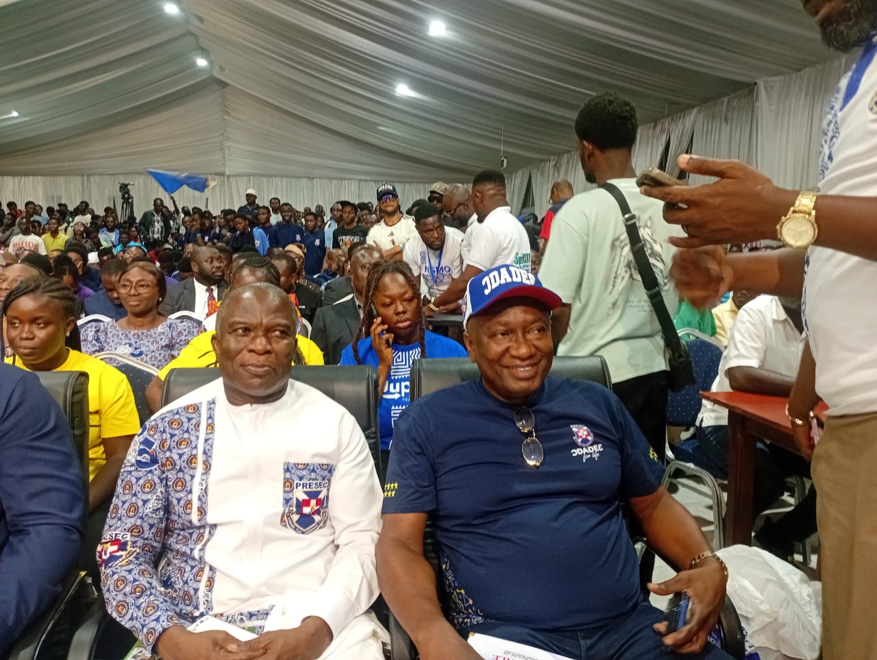 Ernest Ofori Sarpong spotted at NSMQ grand finale