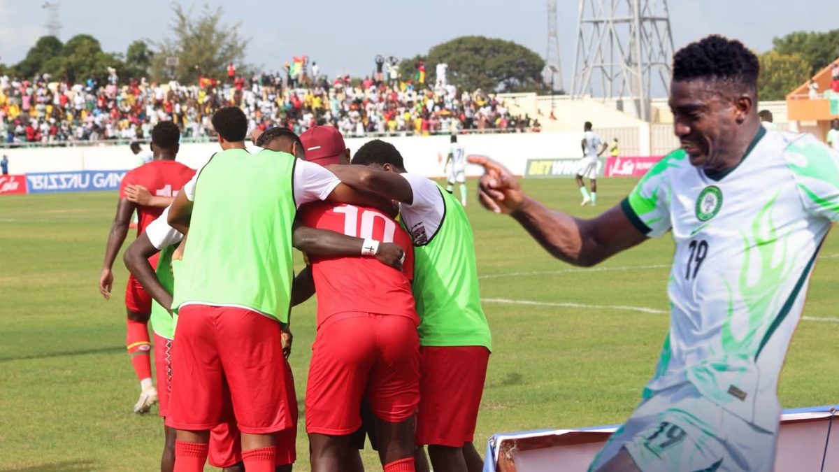Guinea-Bissau rout Nigeria in Bissau to seize control of Group L
