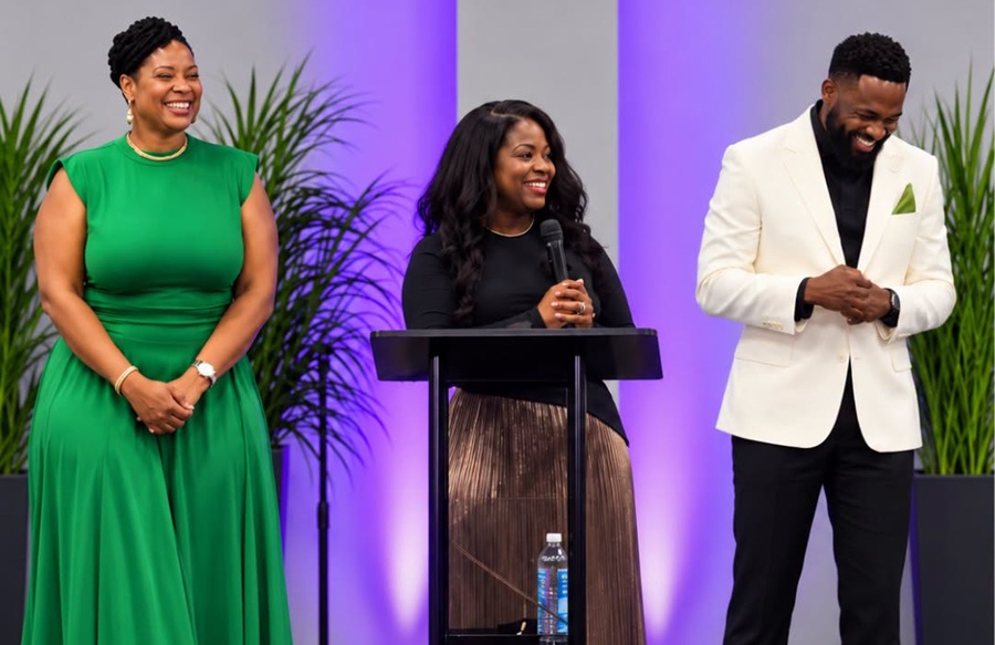 US pastor sparks controversy after first wife introduces his second wife to church US pastor sparks controversy after first wife introduces his second wife to church