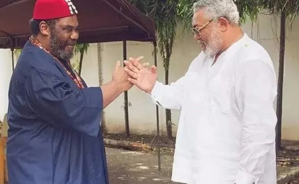 “I lost a brother” – Pete Edochie pays glowing tribute to late JJ Rawlings, recalls striking resemblance and friendship