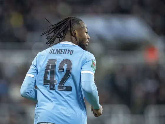 Manchester City: Antoine Semenyo set to miss eight weeks for sustaining injury Manchester City: Antoine Semenyo set to miss eight weeks for sustaining injury